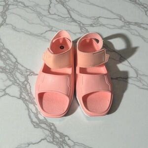 Nike Kids Pink Adjustable Sandals